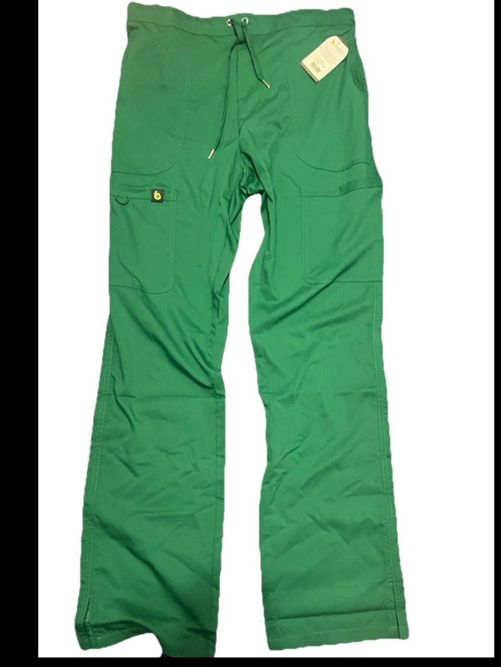 NWT 3 Pairs XLT Women’s Scrub Pant 33” inseam Green Utility Cargo 5 Pockets